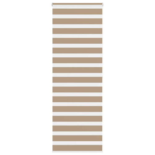 vidaXL Rullgardin zebra 70x200 cm tyg bredd 65,9 cm polyester