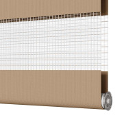 Produktbild för Rullgardin zebra 70x200 cm tyg bredd 65,9 cm polyester