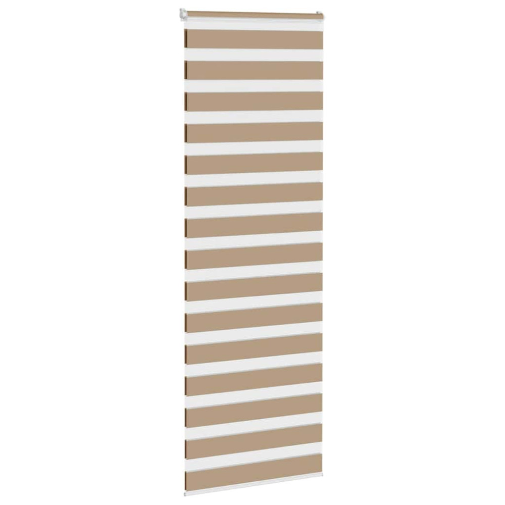 Produktbild för Rullgardin zebra 75x200 cm tyg bredd 70,9 cm polyester