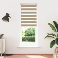 Produktbild för Rullgardin zebra 90x200 cm tyg bredd 85,9 cm polyester