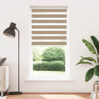 Produktbild för Rullgardin zebra 95x200 cm tyg bredd 90,9 cm polyester