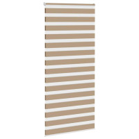 Produktbild för Rullgardin zebra 100x200 cm tyg bredd 95,9 cm polyester