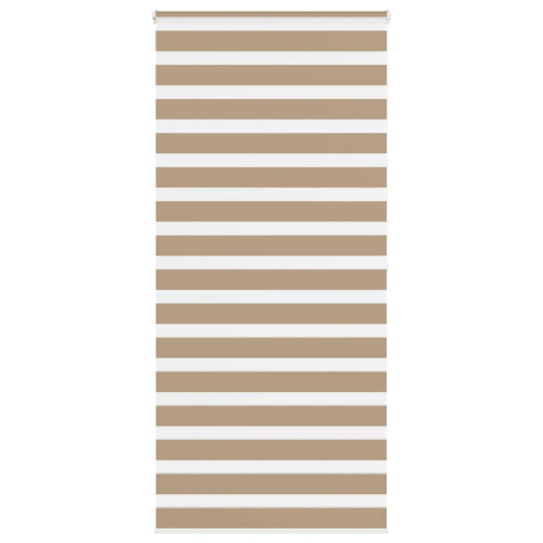vidaXL Rullgardin zebra 105x200 cm tyg bredd 100,9 cm polyester