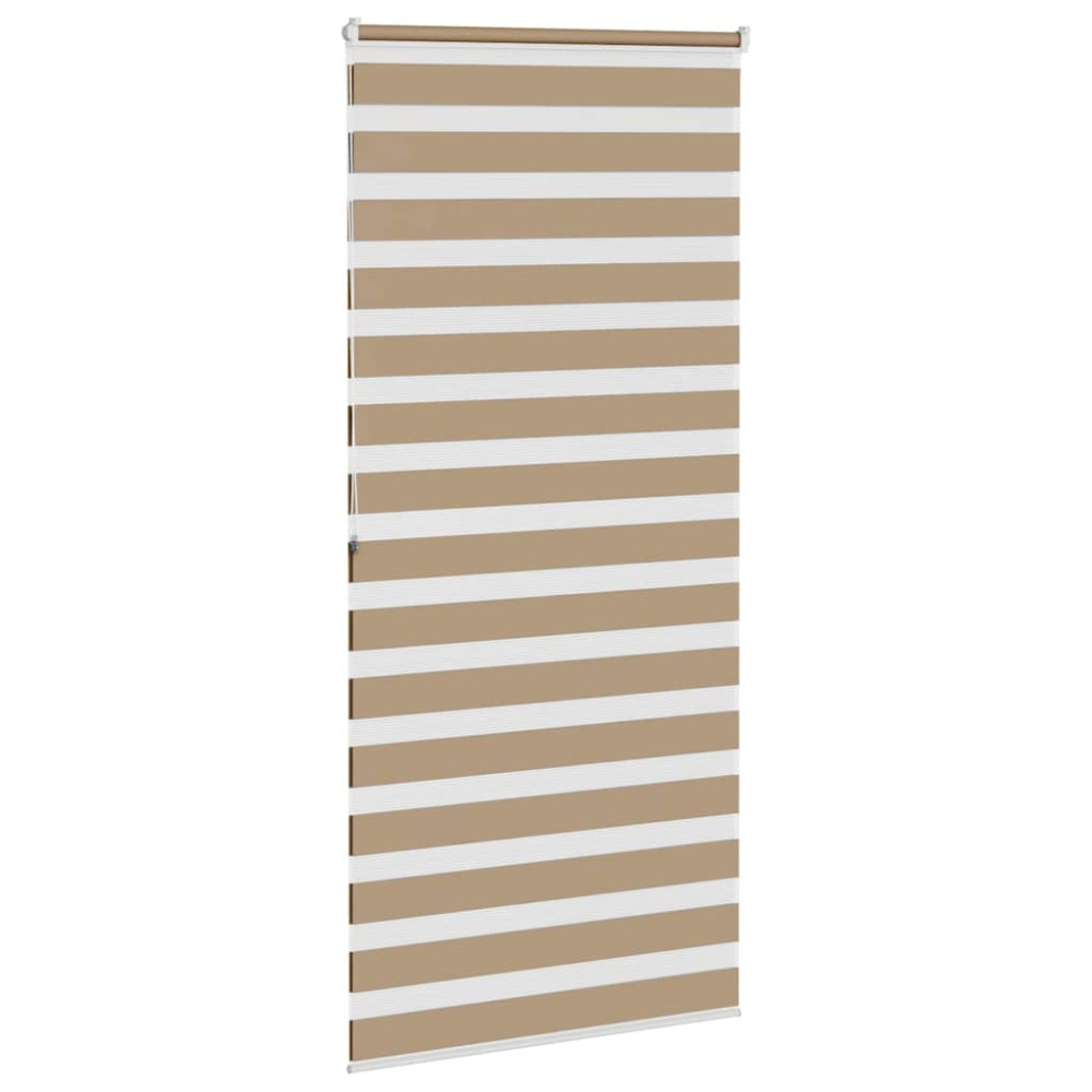 Produktbild för Rullgardin zebra 105x200 cm tyg bredd 100,9 cm polyester