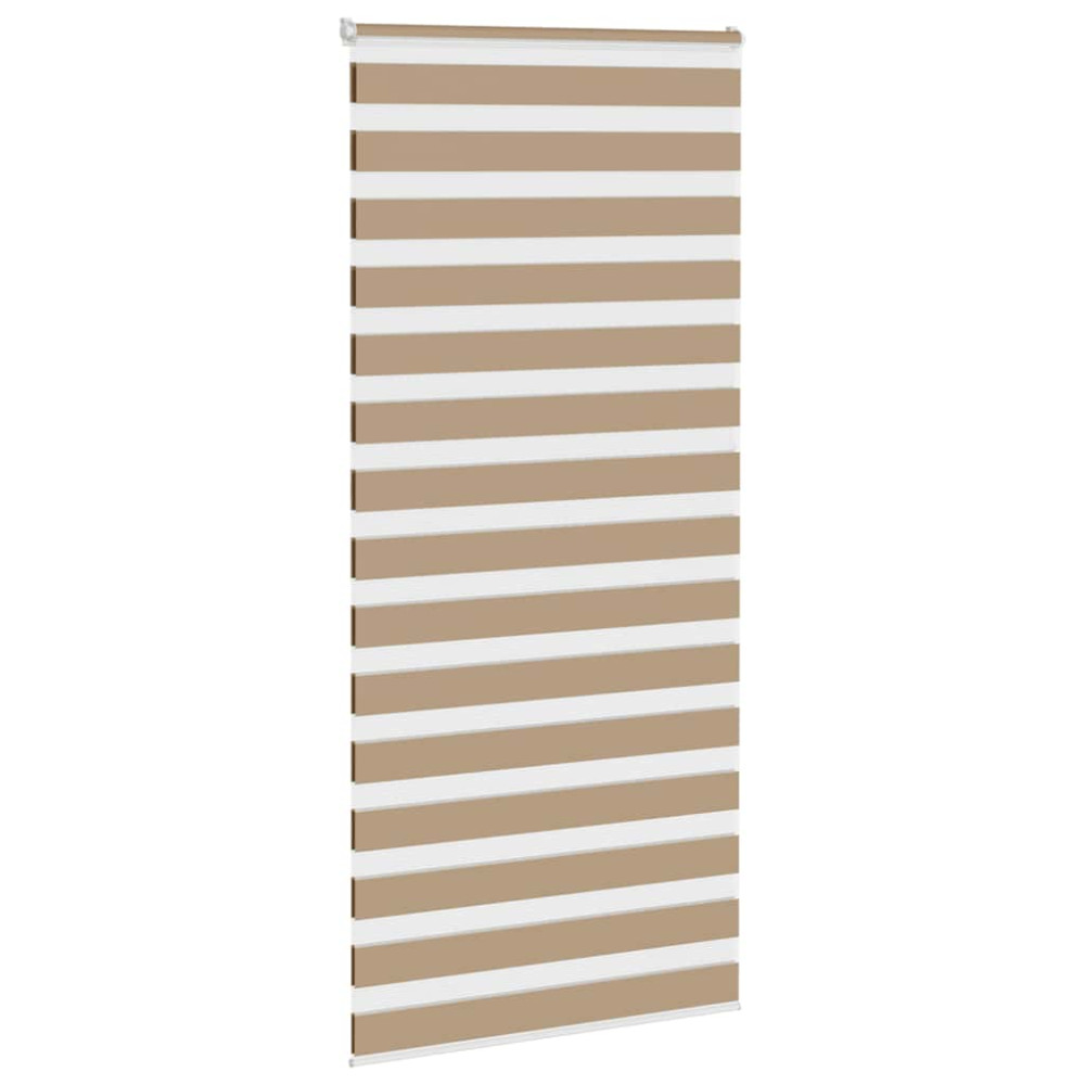 Produktbild för Rullgardin zebra 110x200 cm tyg bredd 105,9 cm polyester