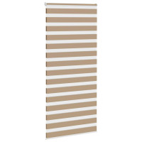 Produktbild för Rullgardin zebra 110x200 cm tyg bredd 105,9 cm polyester