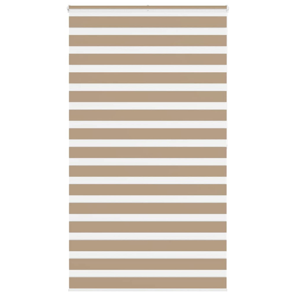 Produktbild för Rullgardin zebra 120x200 cm tyg bredd 115,9 cm polyester