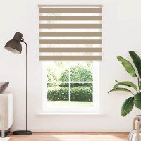 Produktbild för Rullgardin zebra 120x200 cm tyg bredd 115,9 cm polyester
