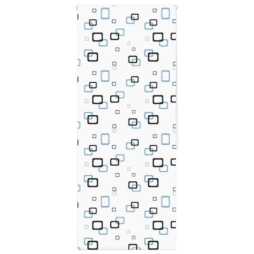 vidaXL Rullgardin för dusch 90x240 cm tyg bredd 86 cm