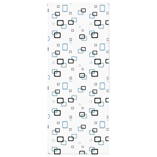 vidaXL Rullgardin för dusch 110x240 cm tyg bredd 106 cm