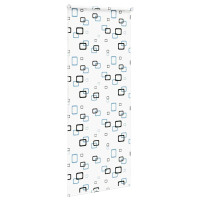 Produktbild för Rullgardin för dusch 110x240 cm tyg bredd 106 cm