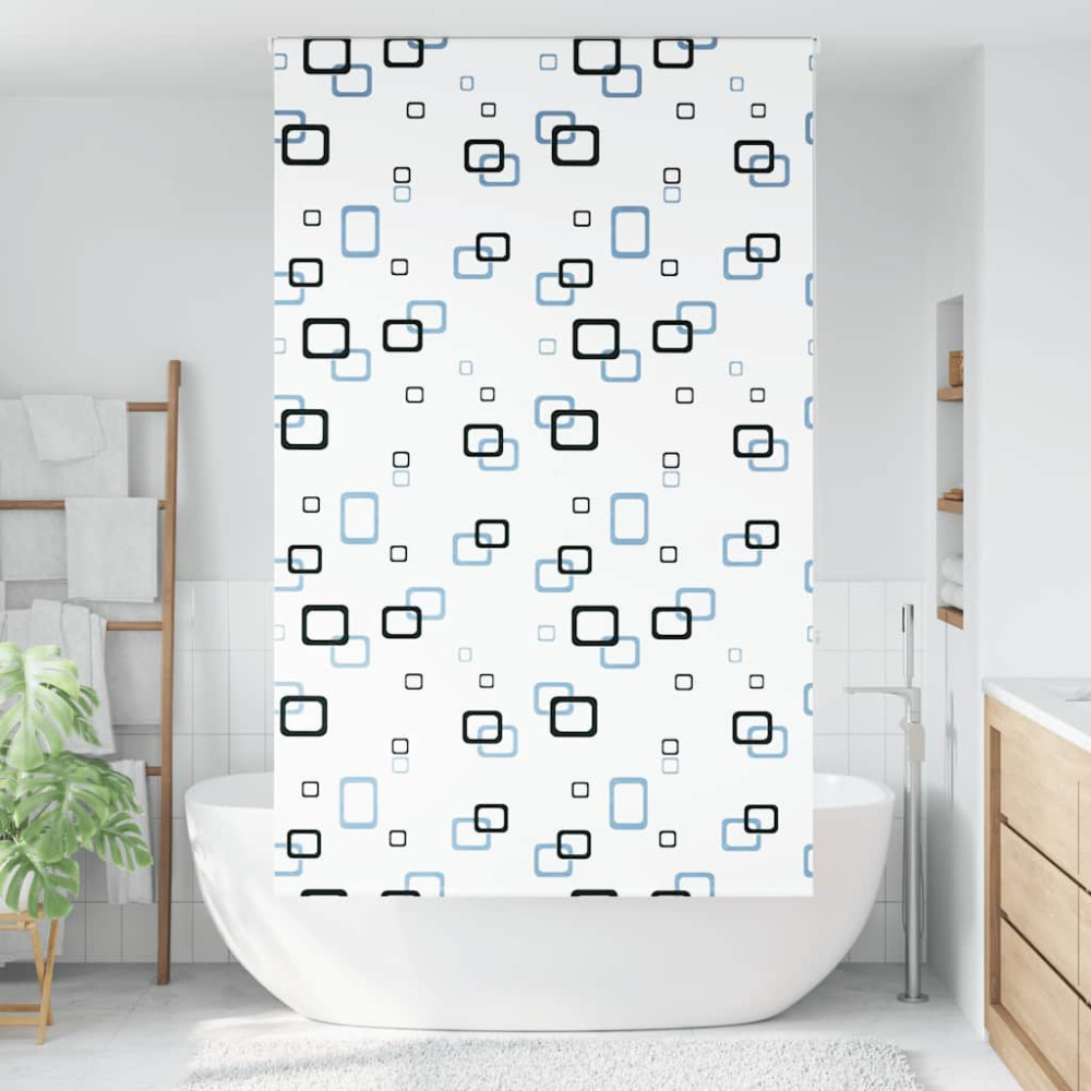 Produktbild för Rullgardin för dusch 120x240 cm tyg bredd 116 cm