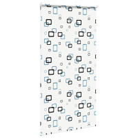 Produktbild för Rullgardin för dusch 140x240 cm tyg bredd 136 cm