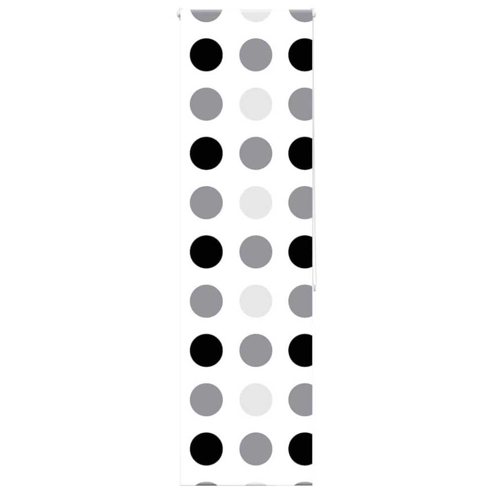 Produktbild för Rullgardin för dusch 60x240 cm tyg bredd 56 cm