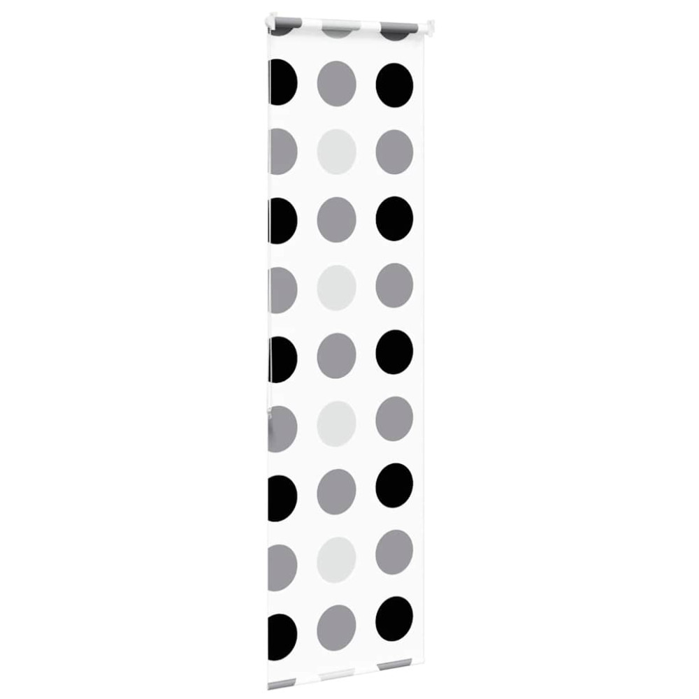 Produktbild för Rullgardin för dusch 60x240 cm tyg bredd 56 cm