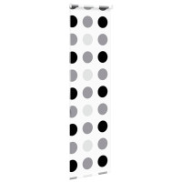Produktbild för Rullgardin för dusch 60x240 cm tyg bredd 56 cm