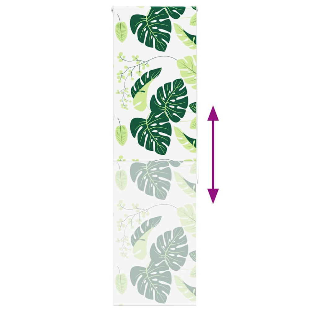 Produktbild för Rullgardin för dusch 60x240 cm tyg bredd 56 cm