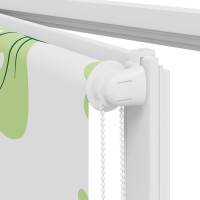 Produktbild för Rullgardin för dusch 80x240 cm tyg bredd 76 cm