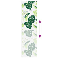 Produktbild för Rullgardin för dusch 80x240 cm tyg bredd 76 cm