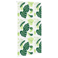 Produktbild för Rullgardin för dusch 130x240 cm tyg bredd 126 cm