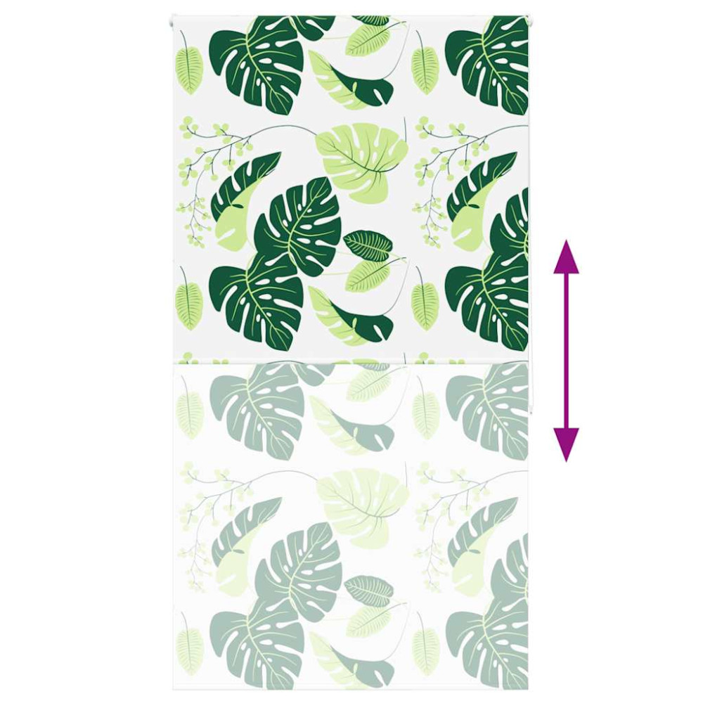 Produktbild för Rullgardin för dusch 140x240 cm tyg bredd 136 cm