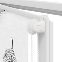 Produktbild för Rullgardin för dusch 70x240 cm tyg bredd 66 cm