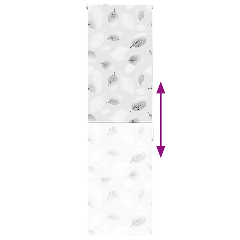 Produktbild för Rullgardin för dusch 80x240 cm tyg bredd 76 cm