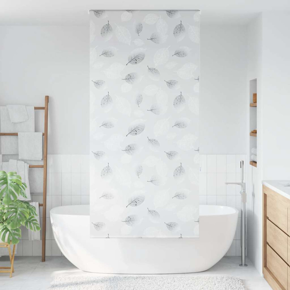 Produktbild för Rullgardin för dusch 90x240 cm tyg bredd 86 cm