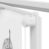 Produktbild för Rullgardin för dusch 100x240 cm tyg bredd 96 cm