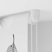 Produktbild för Rullgardin för dusch 100x240 cm tyg bredd 96 cm