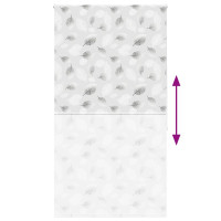 Produktbild för Rullgardin för dusch 120x240 cm tyg bredd 116 cm