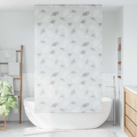 Produktbild för Rullgardin för dusch 140x240 cm tyg bredd 136 cm