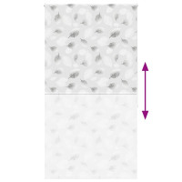 Produktbild för Rullgardin för dusch 140x240 cm tyg bredd 136 cm