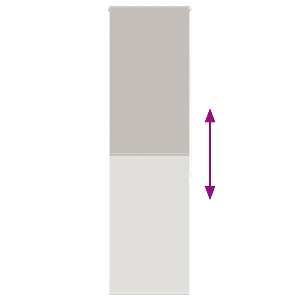 Produktbild för Rullgardin för dusch 60x240 cm tyg bredd 56 cm