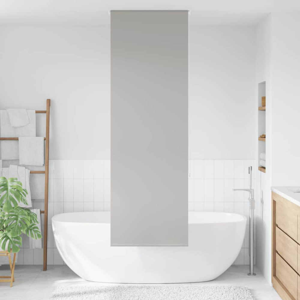 Produktbild för Rullgardin för dusch 80x240 cm tyg bredd 76 cm