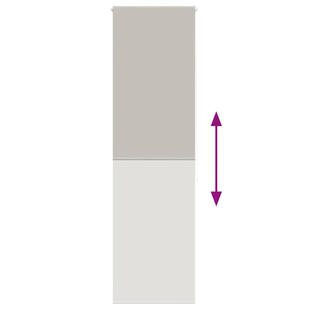 Produktbild för Rullgardin för dusch 80x240 cm tyg bredd 76 cm