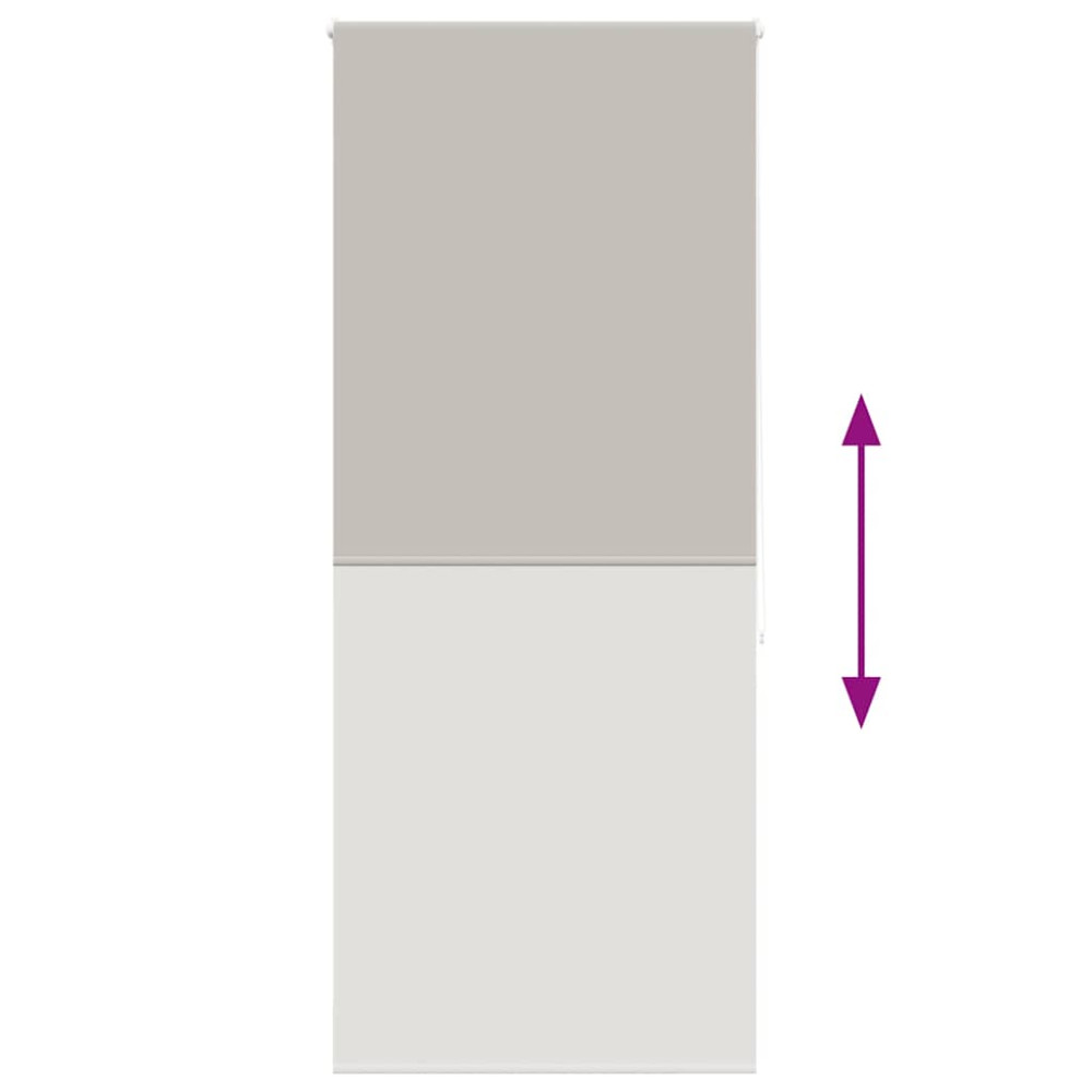 Produktbild för Rullgardin för dusch 110x240 cm tyg bredd 106 cm