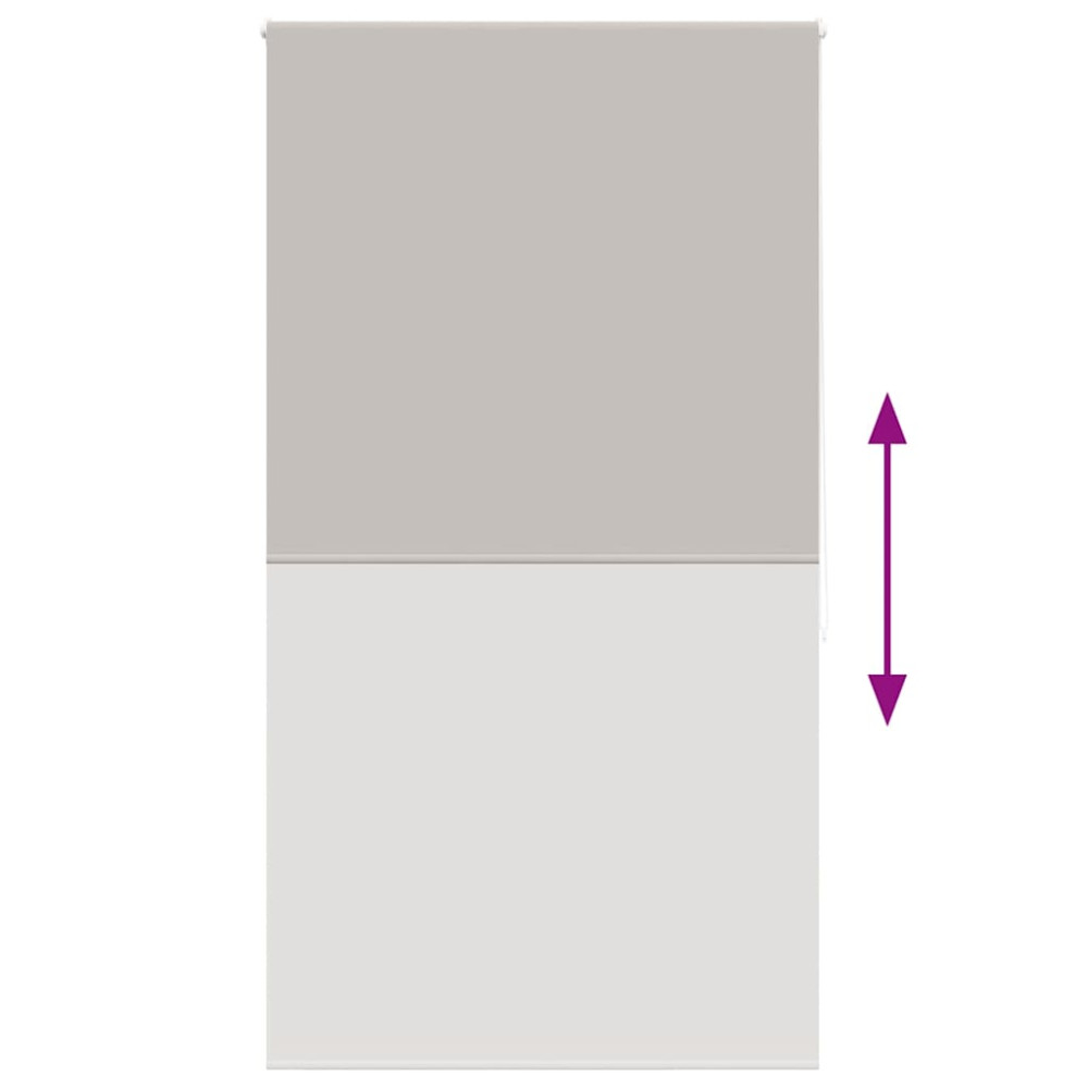 Produktbild för Rullgardin för dusch 130x240 cm tyg bredd 126 cm