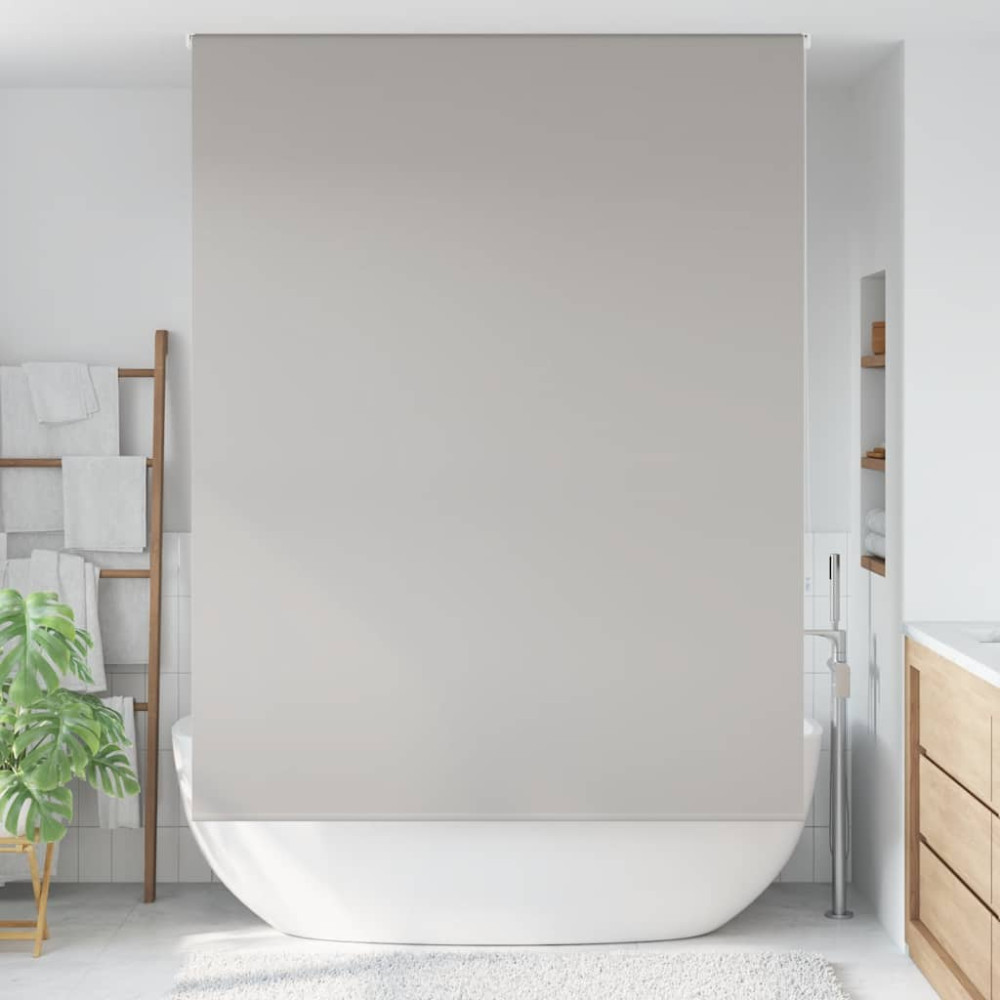 Produktbild för Rullgardin för dusch 150x240 cm tyg bredd 146 cm