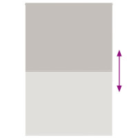 Produktbild för Rullgardin för dusch 150x240 cm tyg bredd 146 cm