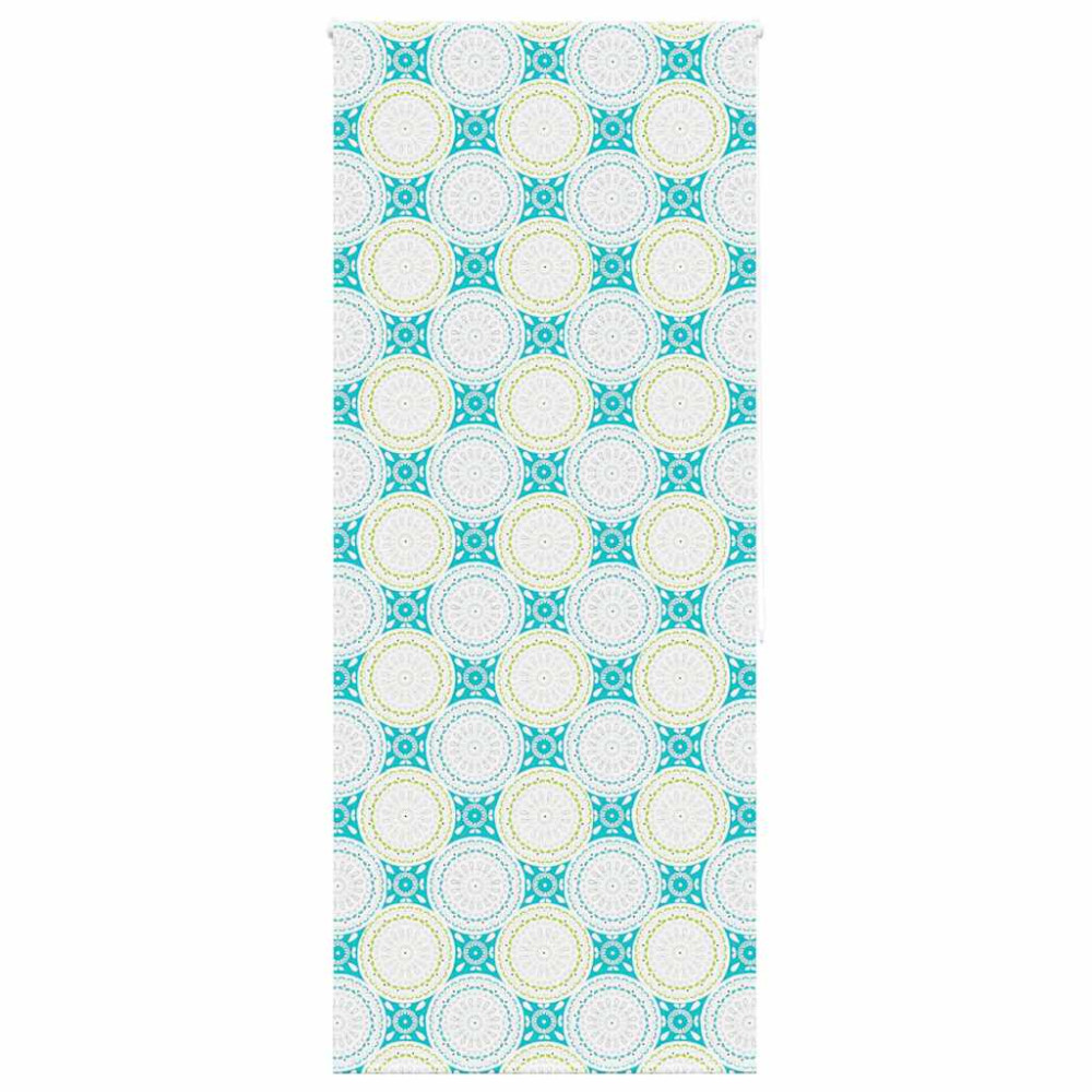 Produktbild för Rullgardin för dusch 90x240 cm tyg bredd 86 cm