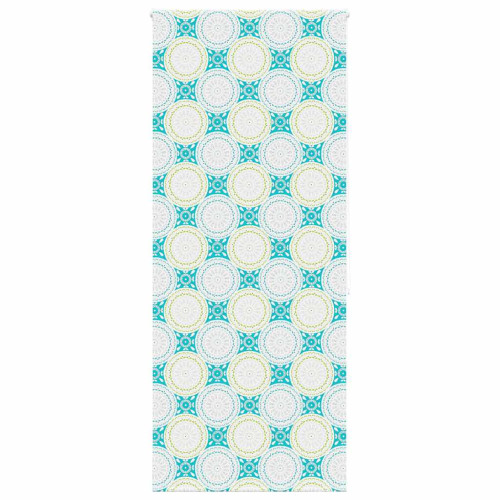 vidaXL Rullgardin för dusch 90x240 cm tyg bredd 86 cm