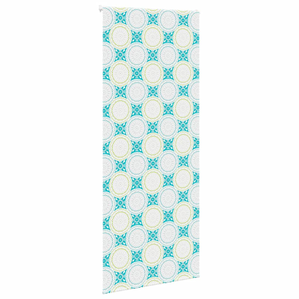 Produktbild för Rullgardin för dusch 90x240 cm tyg bredd 86 cm