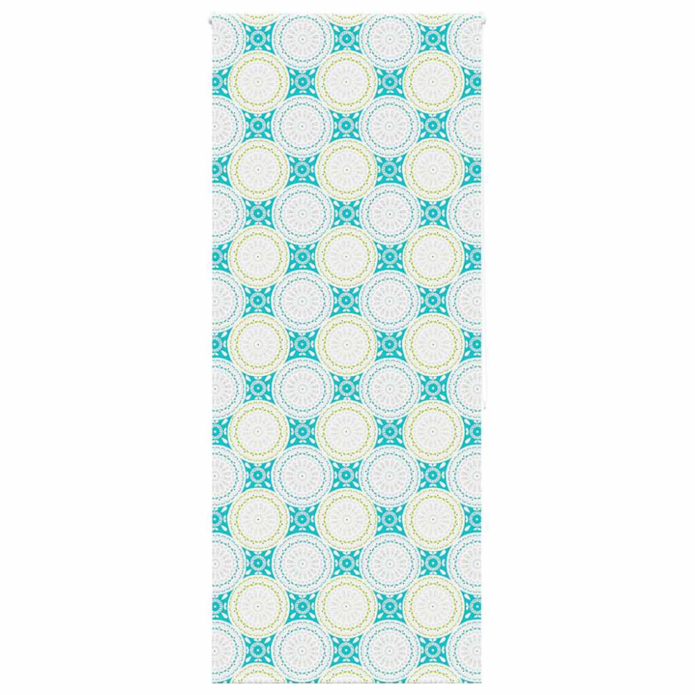 Produktbild för Rullgardin för dusch 100x240 cm tyg bredd 96 cm