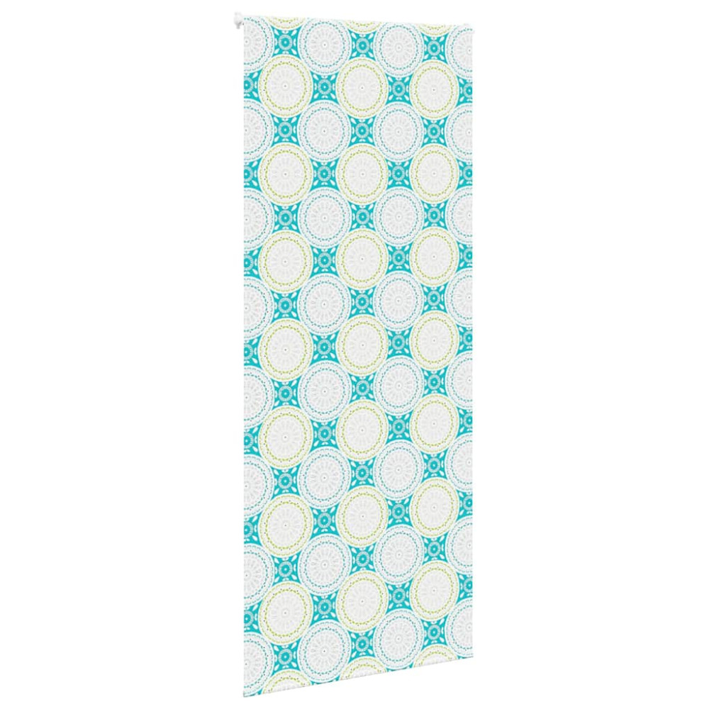 Produktbild för Rullgardin för dusch 110x240 cm tyg bredd 106 cm