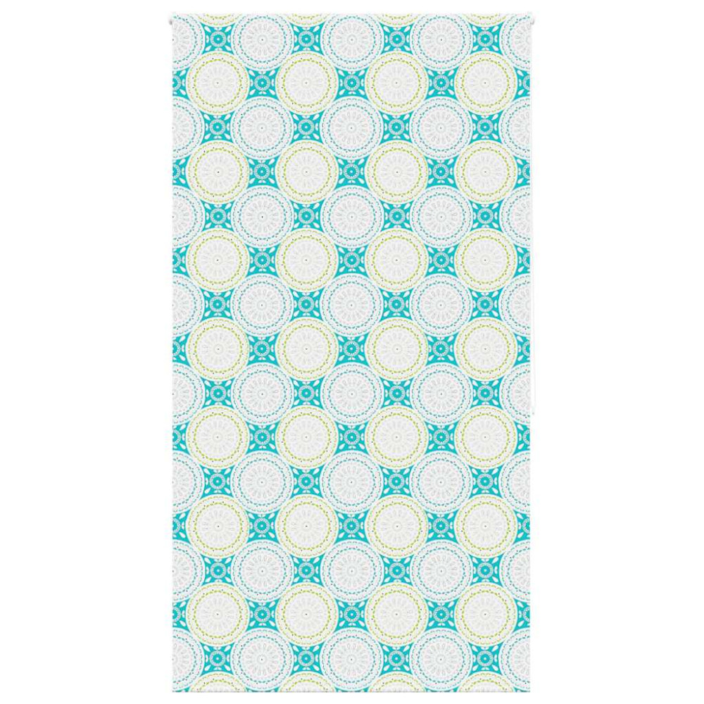 Produktbild för Rullgardin för dusch 130x240 cm tyg bredd 126 cm