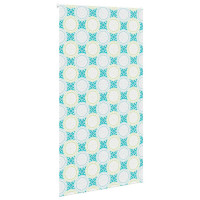 Produktbild för Rullgardin för dusch 130x240 cm tyg bredd 126 cm