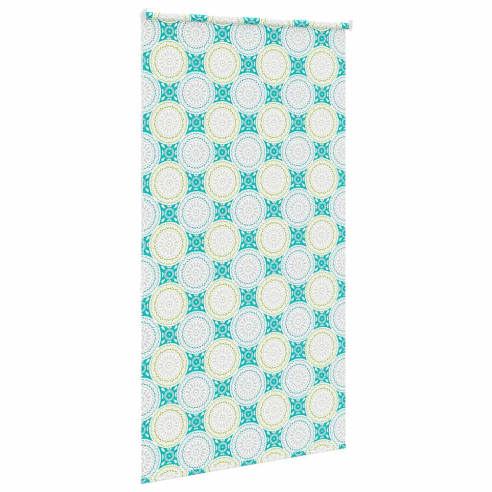 Produktbild för Rullgardin för dusch 130x240 cm tyg bredd 126 cm