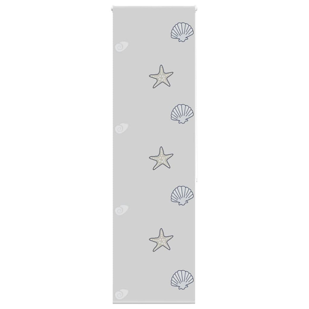 Produktbild för Rullgardin för dusch 60x240 cm tyg bredd 56 cm