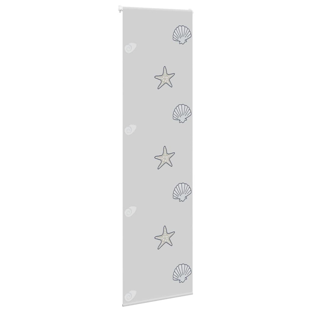 Produktbild för Rullgardin för dusch 60x240 cm tyg bredd 56 cm
